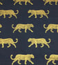 4 Leopard Tablecloth 240 x 135cm Indigo