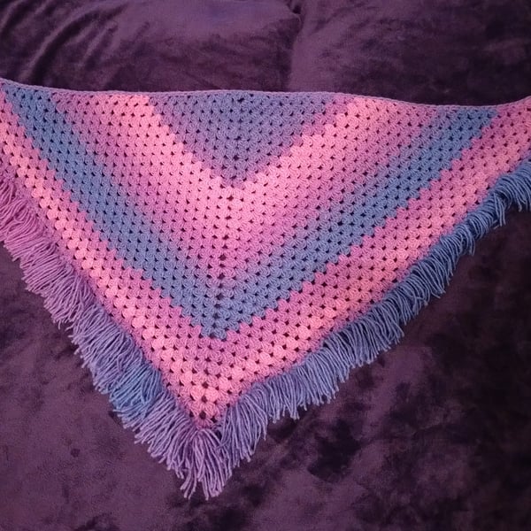 Mystic Pixie crocheted shawl
