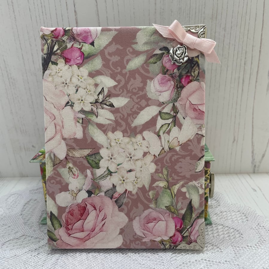 Fabric Covered Notebook  by Carolee Crafts - PB13 - 0009