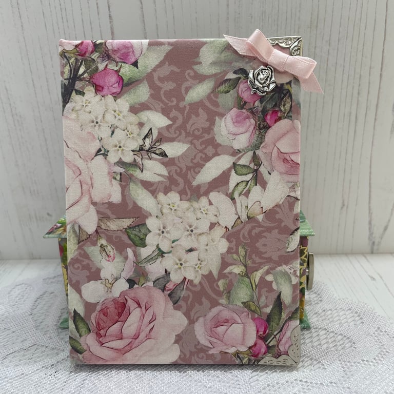 Fabric Covered Notebook  by Carolee Crafts - PB13 - 0009