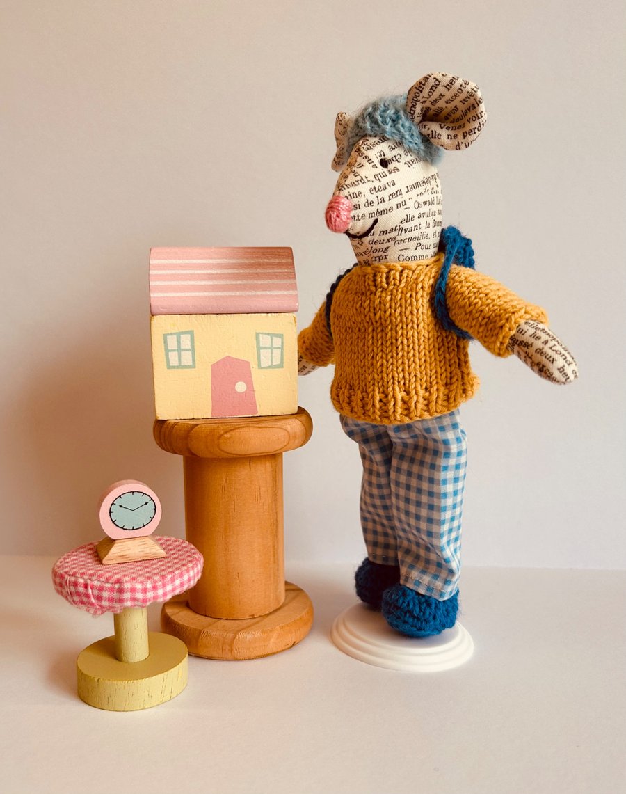 Handmade Little Fabric Mouse