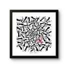 Where's Woolly? - 10" print