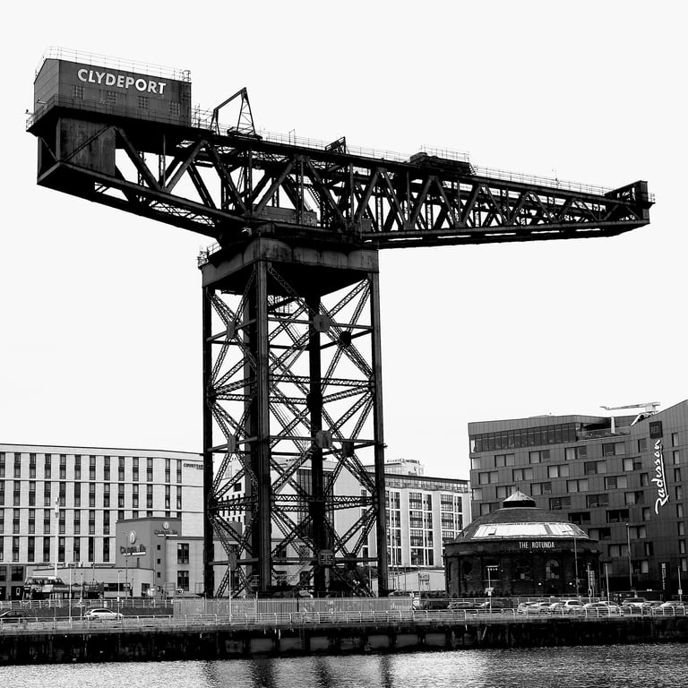 Finnieston Crane & Northern Rotunda, Glasgow Clydeside