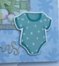 Bundle of joy elephant bubble bath baby boy card - Image 7