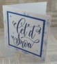 Handmade Christmas card - Let it Snow - Image 5