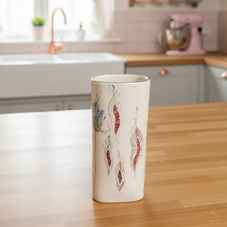 'Venus and Mars' Vase - handmade ceramic