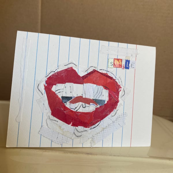Smile- little gift card to brighten someone’s day 