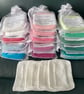 Hand Knitted Reusable 100% Cotton Face Wipes (Pack of 4) - Image 2