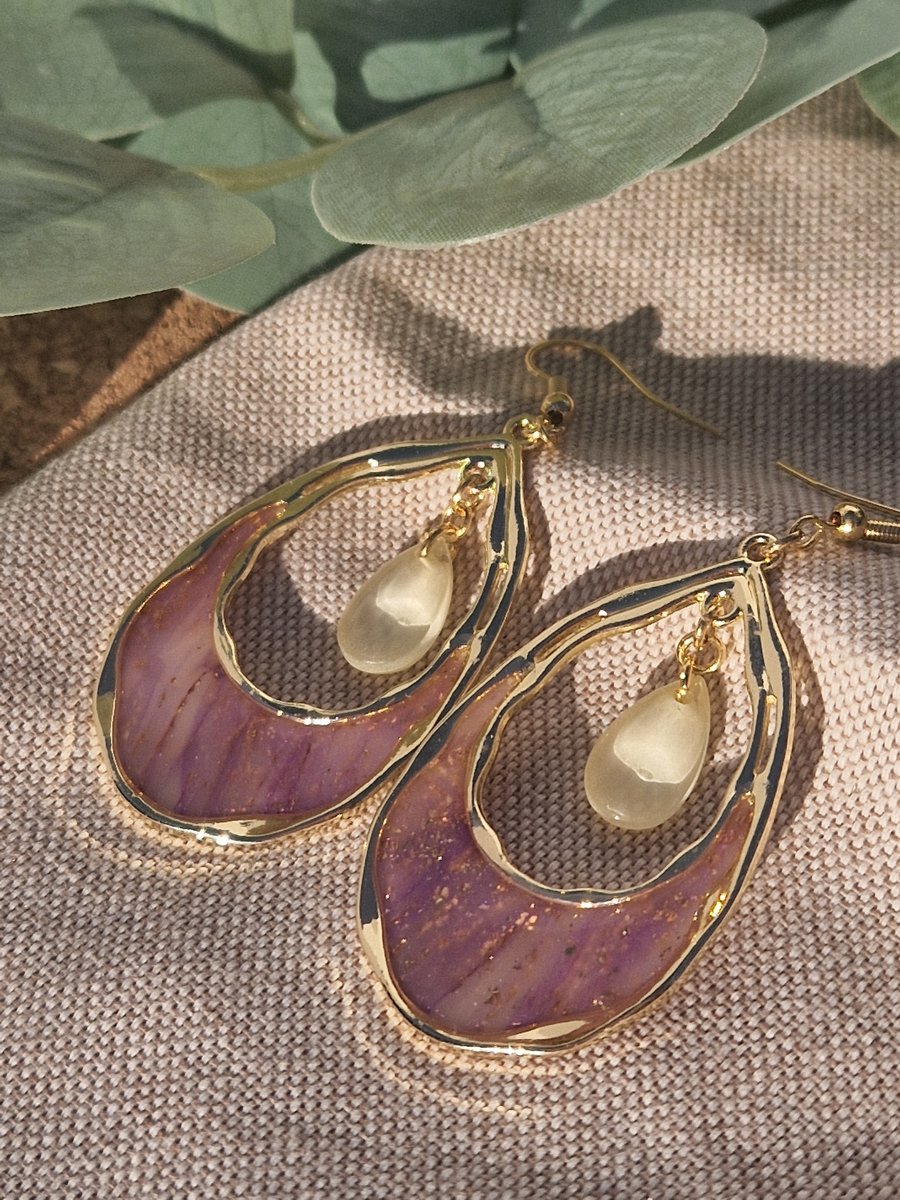 Polymer Clay Earrings: Pretty Pastels