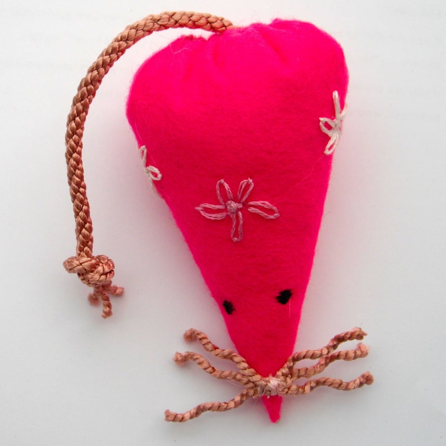 Cute Mouse Toy with Cat Nip