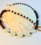 Red Tiger's Eye And New Jade Necklace - Handmade In Devon - Image 3