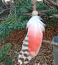 Unique feather earring  - "Phantasy" (Single ear) - Image 2