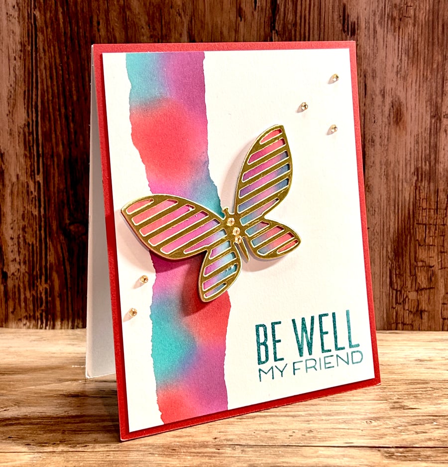 Be Well - Handmade Card