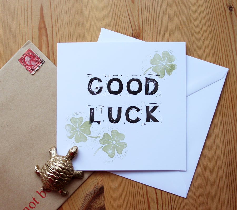 Good Luck Card