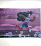 Steven Universe Stevonnie Ccanvas painting Print A5