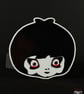 Demon Retro Style Sticker 