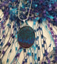 Beautiful Tri-Colour Oval Pendant - Image 4