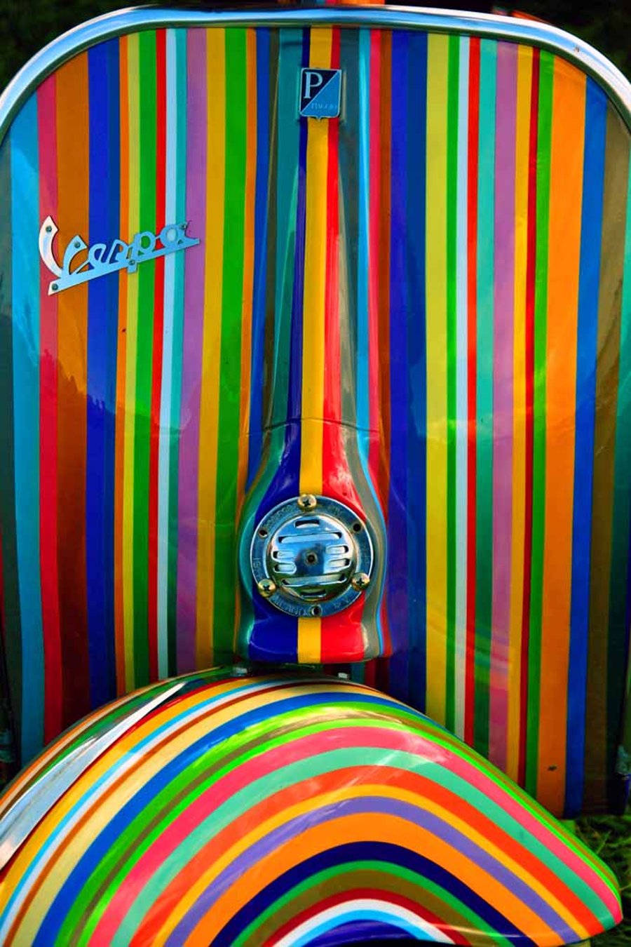 Vespa Piaggio Italian Scooter Motorbike Photograph Print