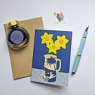 Daffodils Mothers Day Card