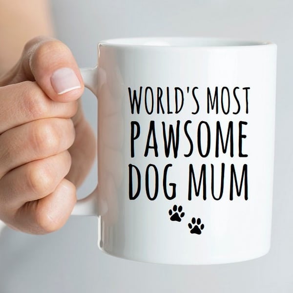 Mother's day gift from the dog, Personalised mothers day mug from the dog, mug f