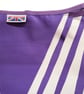 Purple and white fabric bunting - 10 mtr - Image 3