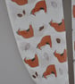 Handprinted chiffon scarf Fox - Image 2
