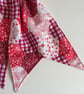 Red oversized bow, made using English Paper Piecing technique - Image 4