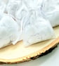 White Biodegradable Heart Confetti Wedding Toss Eco Send Off Bridal Event Decor