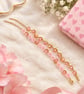 Beaded Flower Bracelet Daisy Bracelet Floral Bracelet Seed Bead Bracelet 