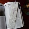 Lilac Religious Bookmark