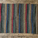 Handwoven wool rug