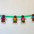 Hand Stitched Ho Ho Ho Bunting