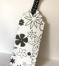 Handmade Samoyed Dog Bookmark:  Ribbon Marker, Personalisation optional - Image 4