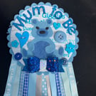 Birthday badge - Mummy to be- Rosette - Teddy