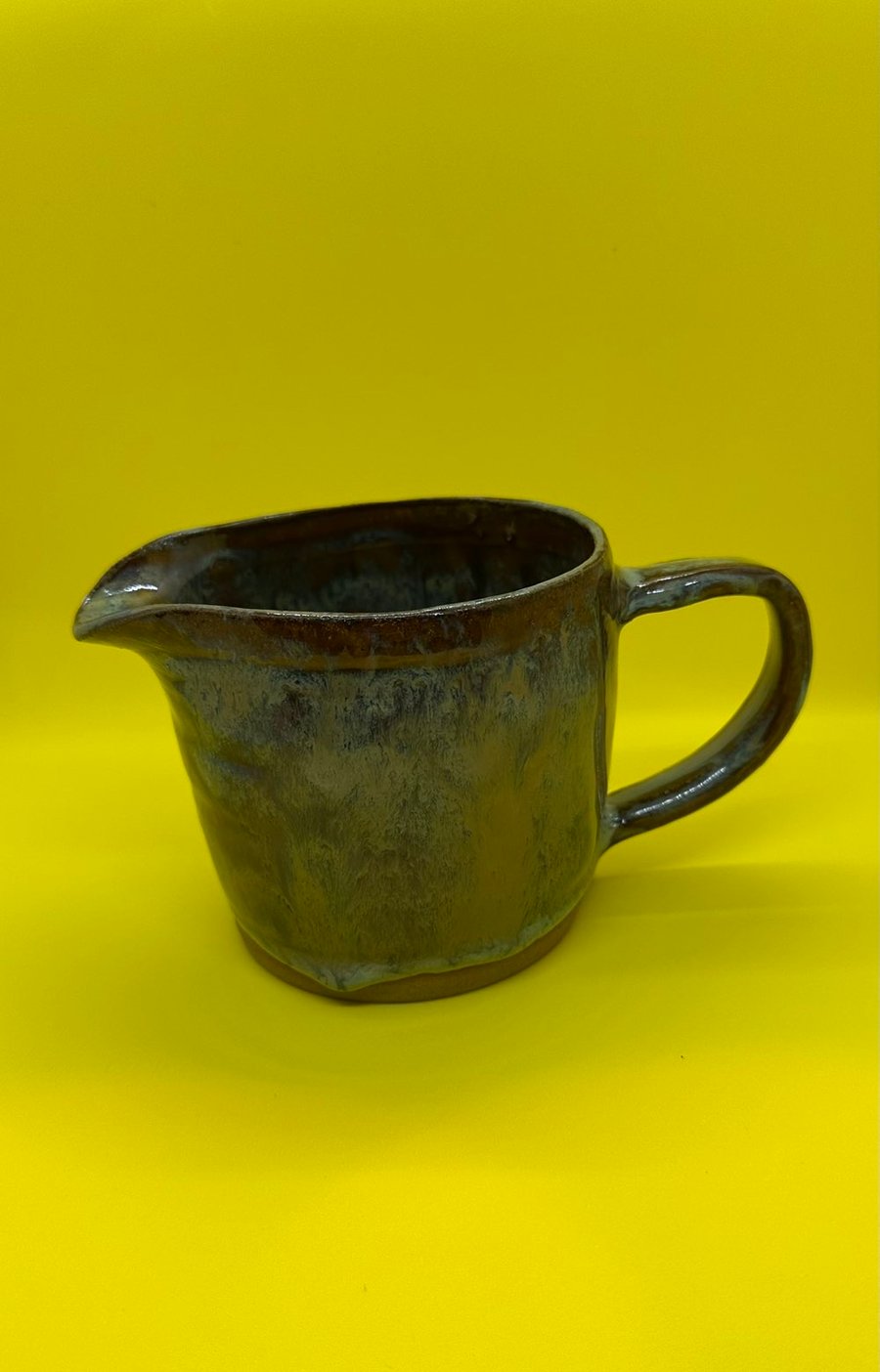 Small cream , milk jug with spout 