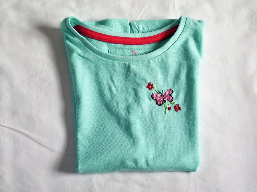 Butterfly T-shirt Age 3-4