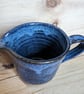 Wavy dark blue jug - Image 6