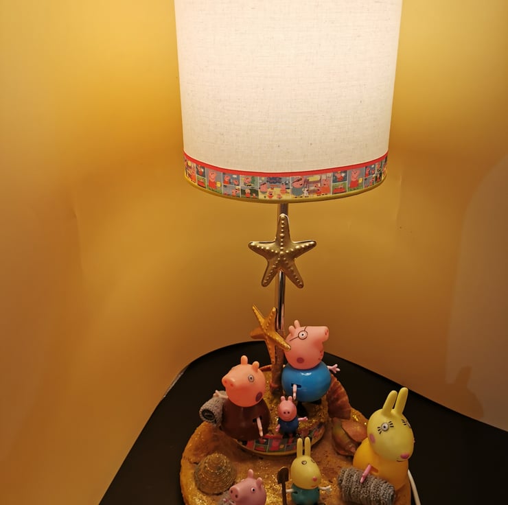 Peppa Pig Beach Fun Lamp Folksy
