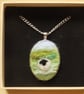 Needle felted Spring Sheep Pendant - Image 2