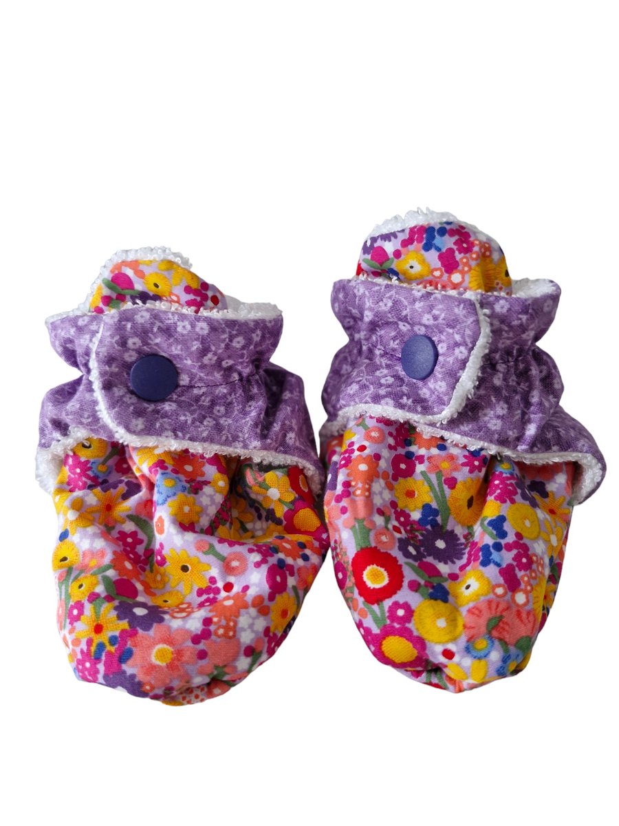 Unique handmade baby booties 