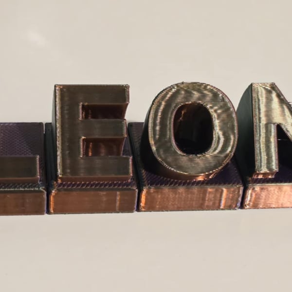Custom 3D Printed Name – Personalized Desk Name Sign or Gift