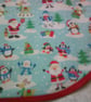Santa, Penguins, Snowmen & Rudolph Christmas Baby Apron - Image 7