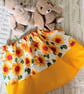 Children's skirt with sunflower pattern - age 2-3 - Image 2