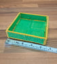 Tray for small desk items - bright  green and yellow - Image 3