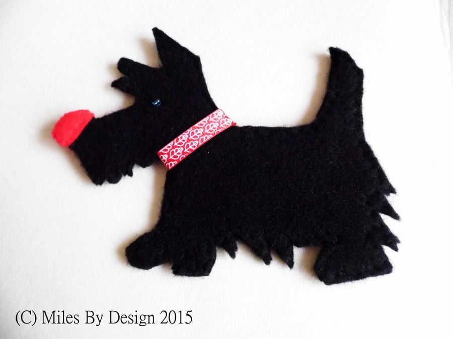 Scottie Dog Bookmark - Stationary - Bookworm - Reading- Novelty - Gifts - Animal