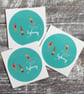 Keep Exploring 38mm Round Sticker - Image 2