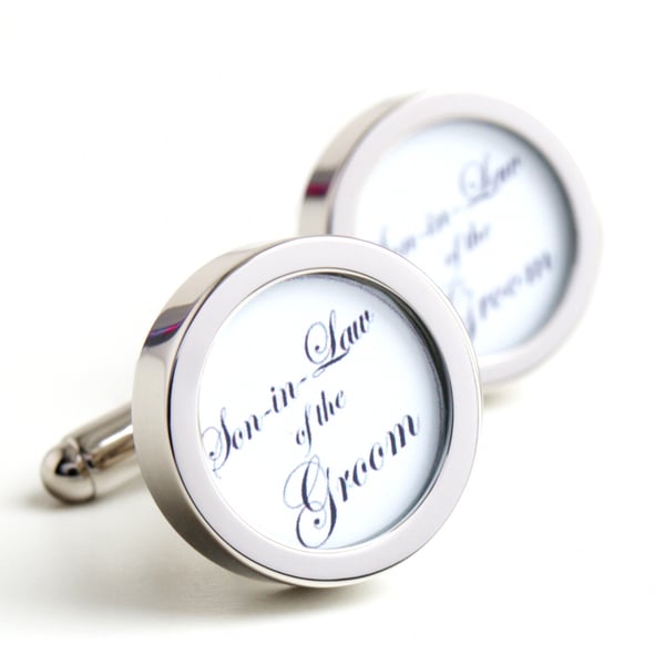 Son-in-Law of the Groom Cufflinks 