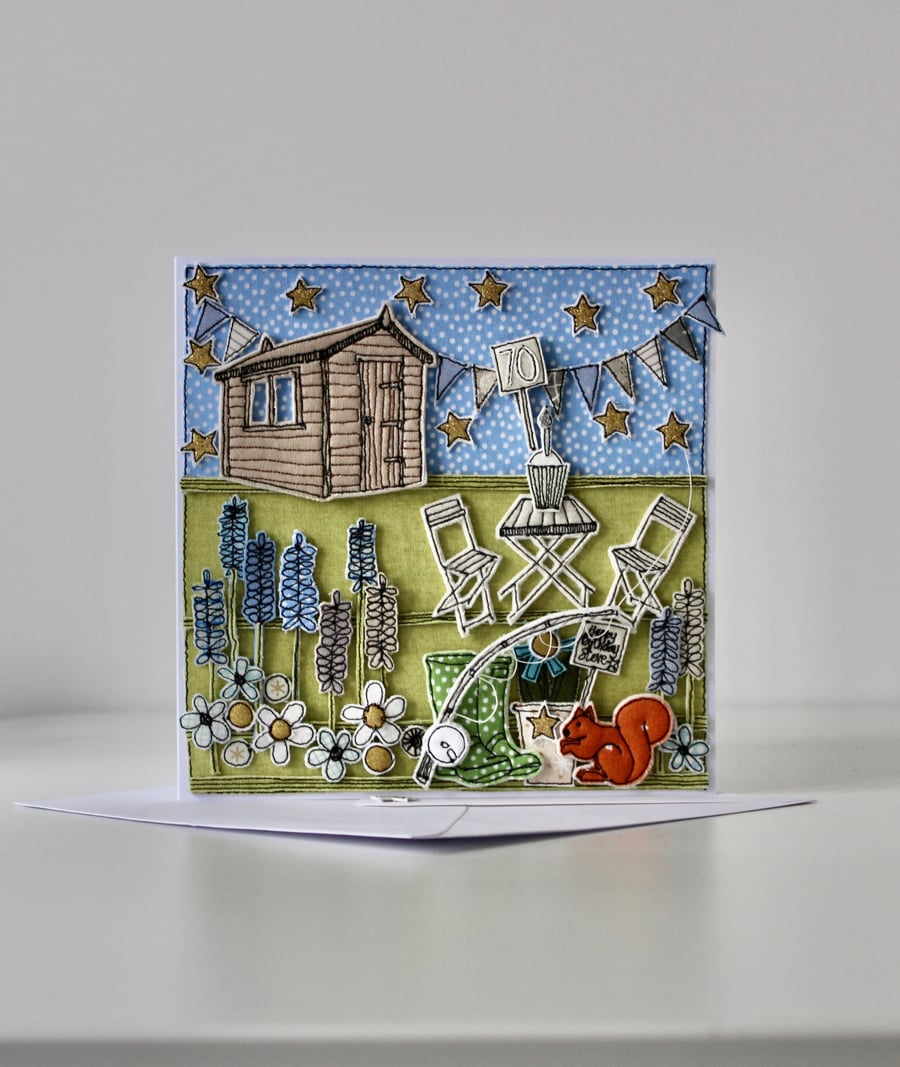 Special Order for Helen - 'Birthday Card for Steve' - Handmade Blank Card