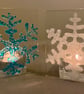Snowflake tea-light shade - Image 1