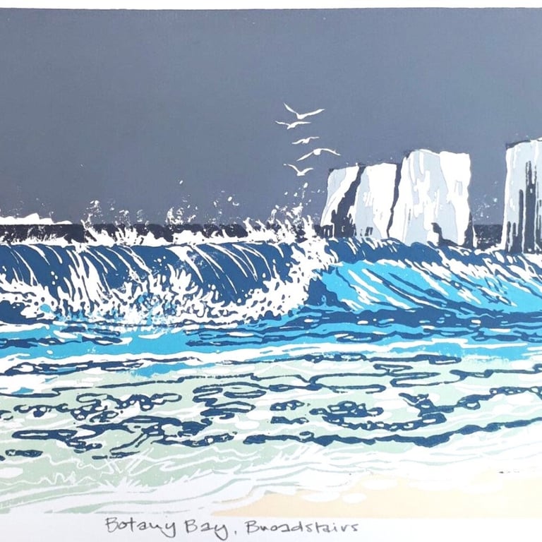 Botany Bay, Broadstairs, South East Coast, Kent.